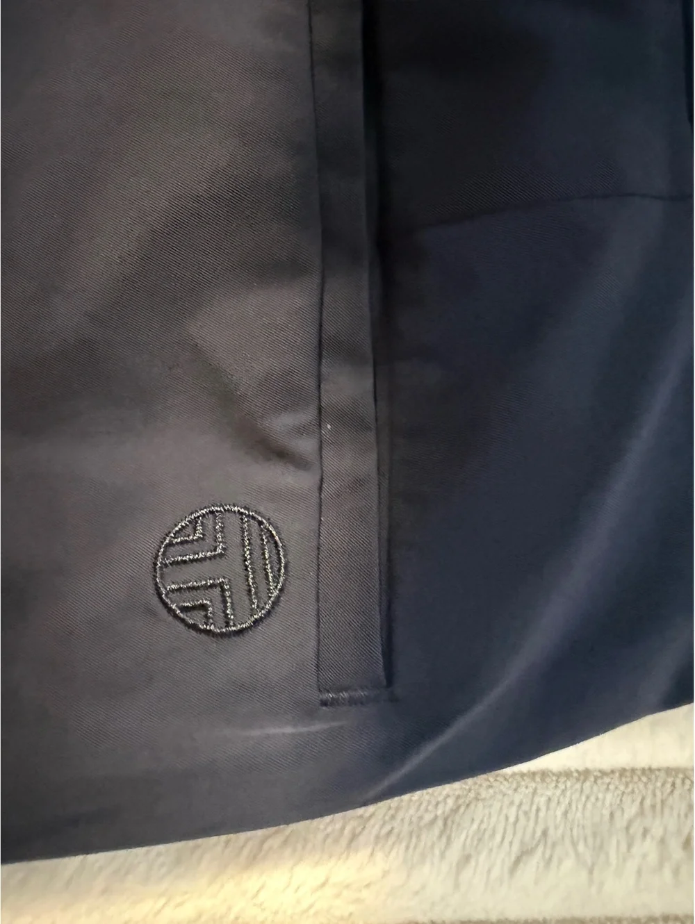Tory Burch Sport Navy Blue Athletic Shorts Size 6